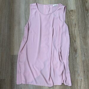 Pleione Light Pink Sleeveless Tank Top